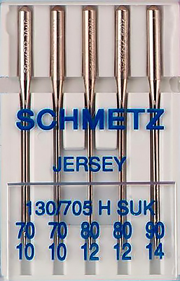 Игла SCHMETZ джерси № 70-90 (5 шт)
