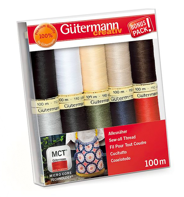 фото - 734006-1 Gutermann Набор Sew-All 100м (10 катушек)