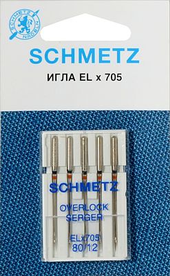 фото - Иглы SCHMETZ для оверлоков №80(5шт.)