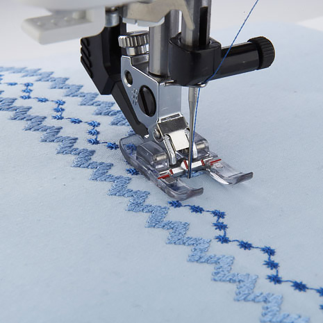 фото - 820916-096 PFAFF Лапка прозрачная открытая (DEFGJK)