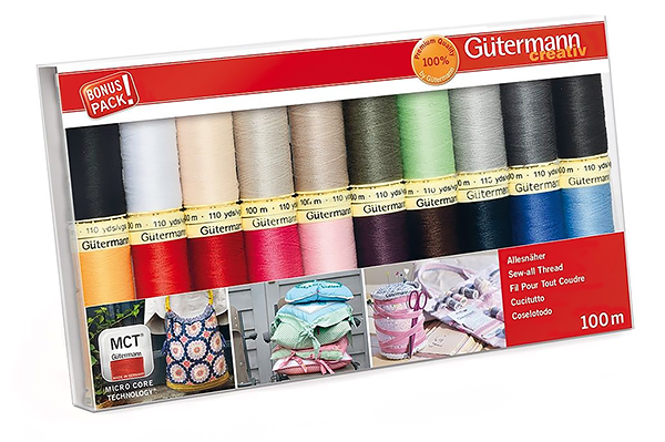 фото - 734609-1 Gutermann Набор Sew-All 100м (20катушек)