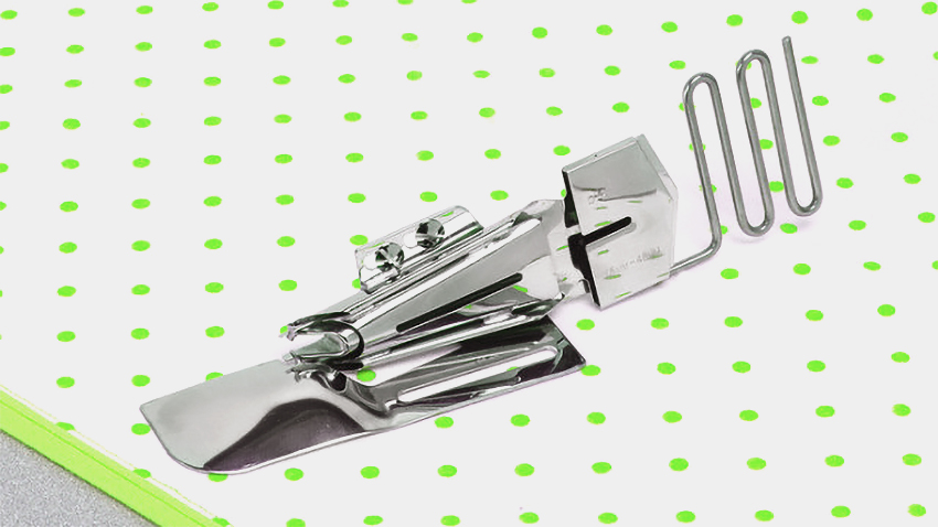 фото - D13-4-15E Устройство для окантовки косой бейкой 15мм к ов.Babylock