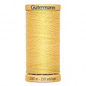 0758 Нитки Gutermann для наметки  (200м) Ne 24/2 100%хлопок